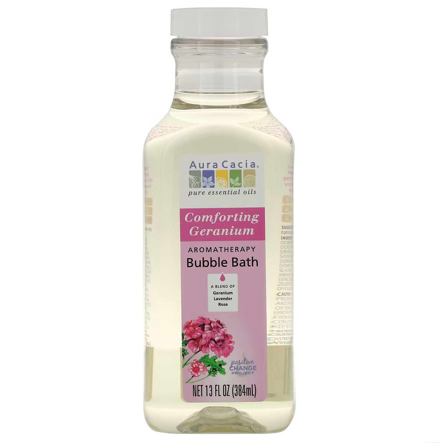 Aura Cacia, Ароматерапевтическая пена для ванны, умиротворяющая герань, 13 жидких унций (384 мл)
Aura Cacia, Ароматерапевтическая пена для ванны, умиротворяющая герань, 13 жидких унций (384 мл)