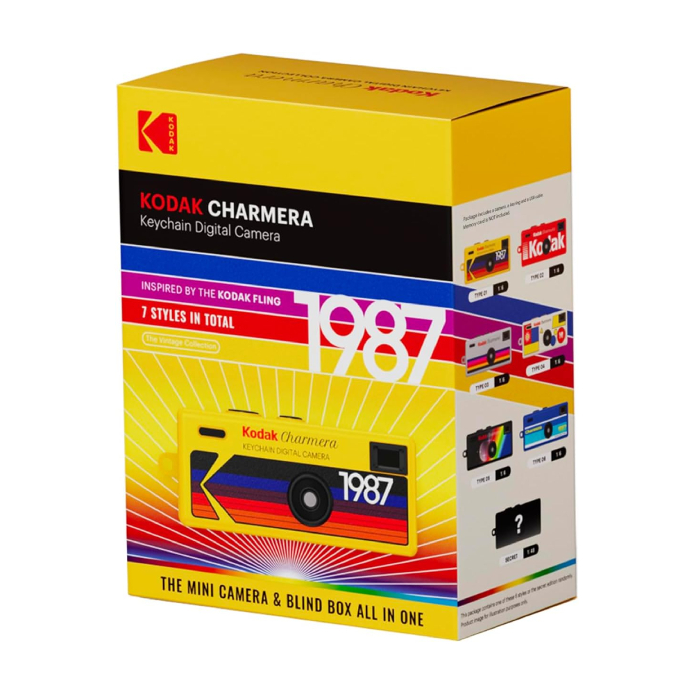 Камера цифровая Kodak CHARMERA, коробка-сюрприз, случайная расцветка
Камера цифровая Kodak CHARMERA, коробка-сюрприз, случайная расцветка