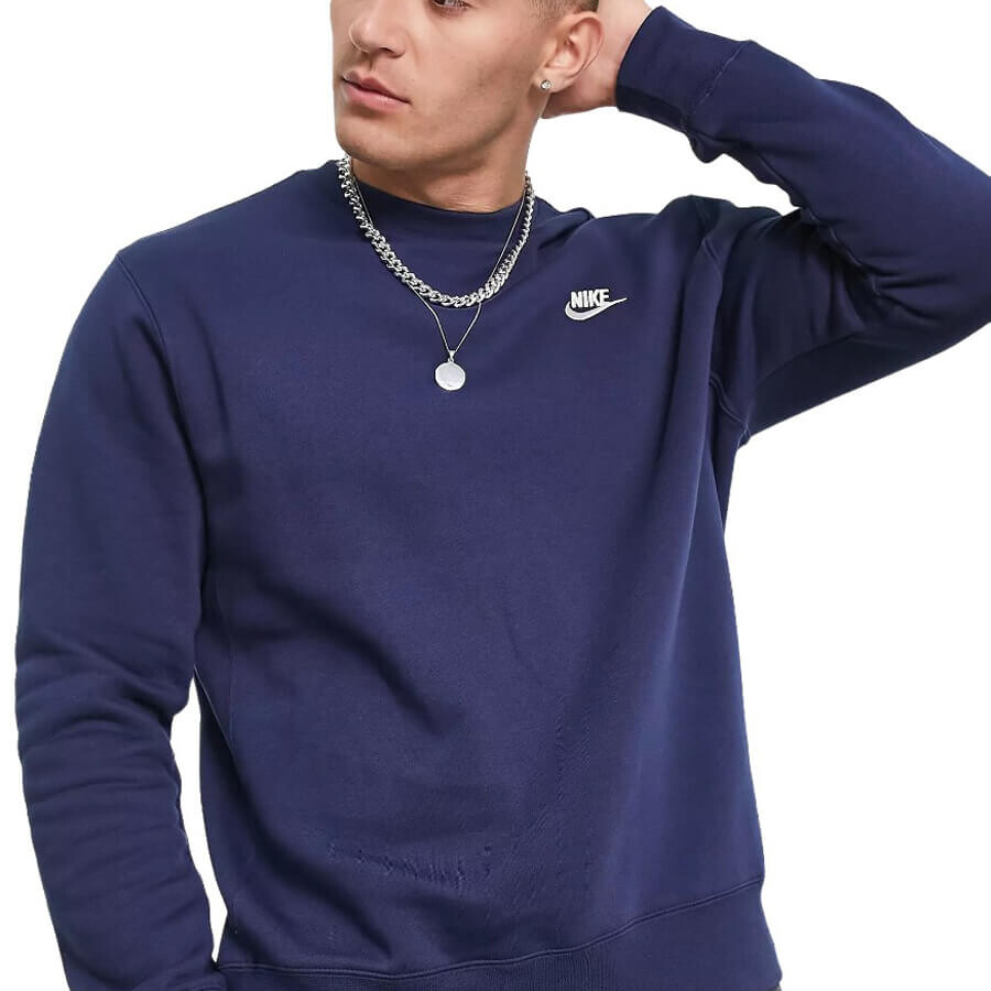 Свитшот Nike Club Crew Neck, темно-синий
Свитшот Nike Club Crew Neck, темно-синий