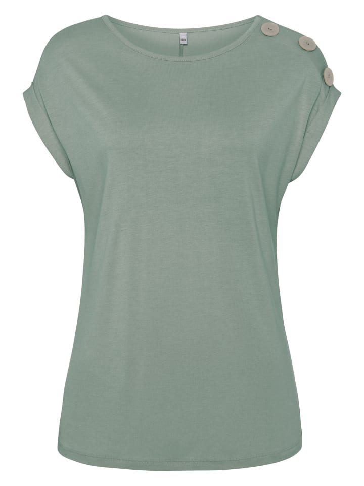 Рубашка с короткими рукавами цвета хаки Buffalo
Рубашка с короткими рукавами цвета хаки Buffalo