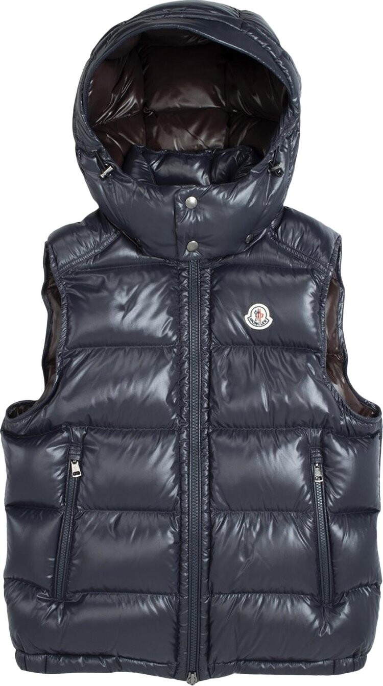 Пуховик Moncler Bormes Shiny Puffer Vest 'Navy', синий
Пуховик Moncler Bormes Shiny Puffer Vest 'Navy', синий