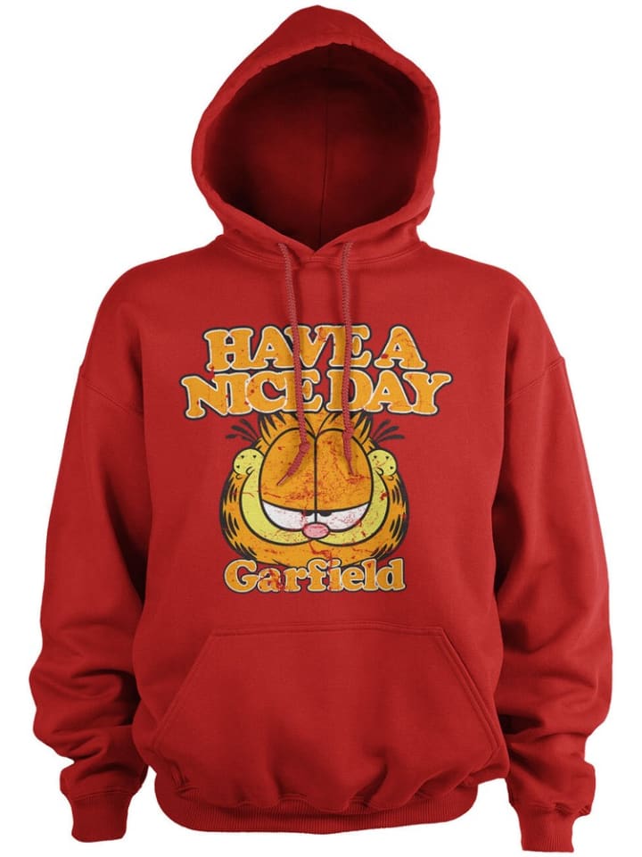 Толстовка красного цвета Garfield
Толстовка красного цвета Garfield