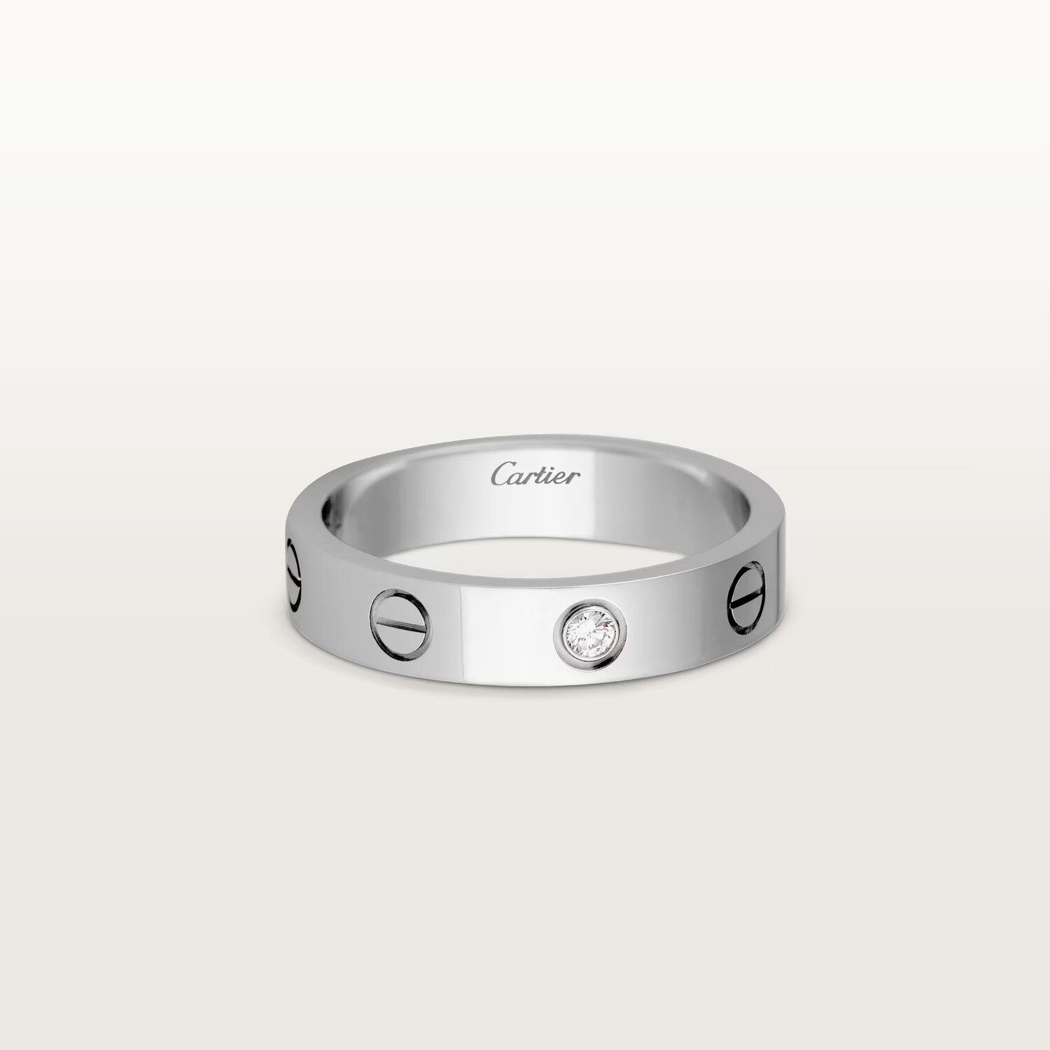 Обручальное кольцо Cartier Love Wedding 1 Diamonds, белое золото / бриллиант
Обручальное кольцо Cartier Love Wedding 1 Diamonds, белое золото / бриллиант