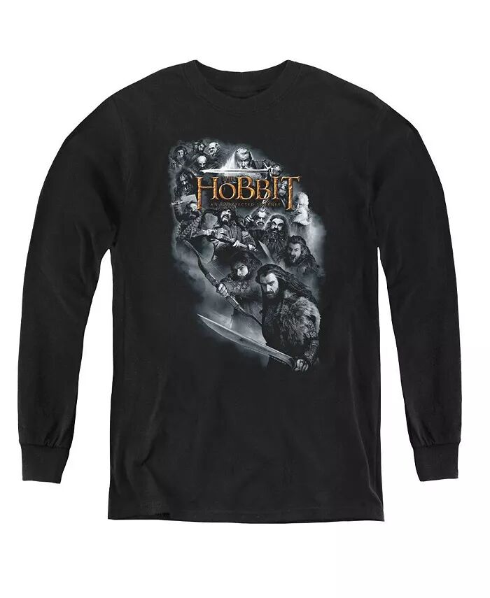Мальчики Молодежь Персонажи Длинные Рукава Толстовка The Hobbit, черный
Мальчики Молодежь Персонажи Длинные Рукава Толстовка The Hobbit, черный
