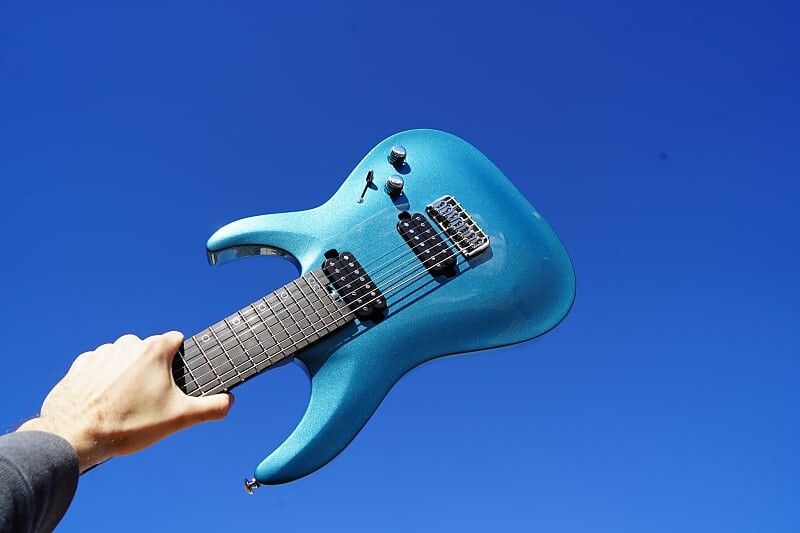 Schecter DIAMOND SERIES Aaron Marshall AM-7 - 7-струнная электрогитара Cobalt Slate (2022)
Schecter DIAMOND SERIES Aaron Marshall AM-7 - 7-струнная электрогитара Cobalt Slate (2022)