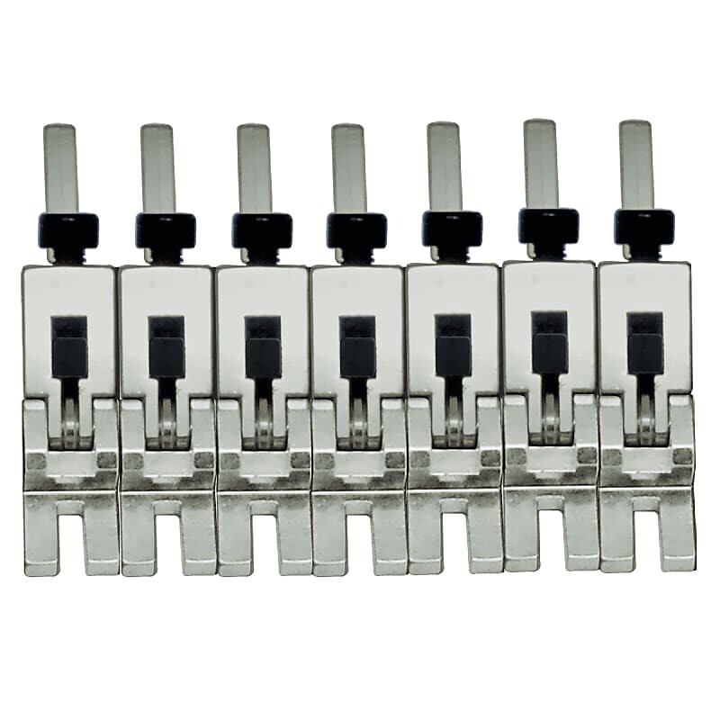 Подлинное седло Floyd Rose 1000 Series Pro с 7 струнами — никель 1000 Series Pro 7 String Saddle Set
Подлинное седло Floyd Rose 1000 Series Pro с 7 струнами — никель 1000 Series Pro 7 String Saddle Set