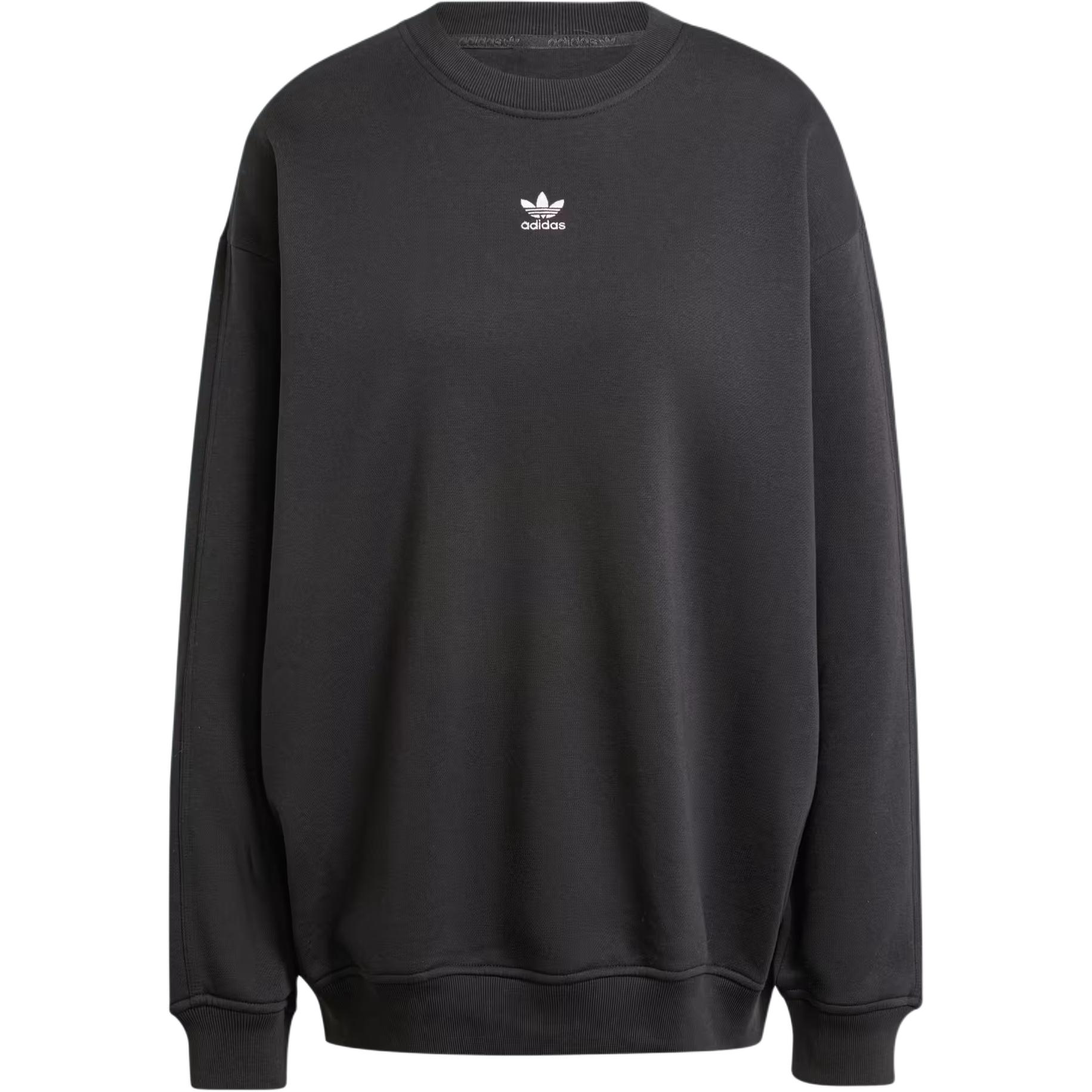 Флисовая оверсайз толстовка Essentials Adidas Originals, черный
Флисовая оверсайз толстовка Essentials Adidas Originals, черный