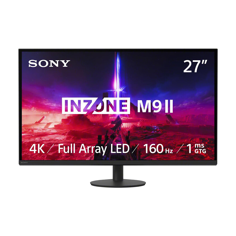 Монитор игровой Sony INZONE M9 II, 27", 3840 х 2160, 160 Гц, IPS, черный
Монитор игровой Sony INZONE M9 II, 27", 3840 х 2160, 160 Гц, IPS, черный