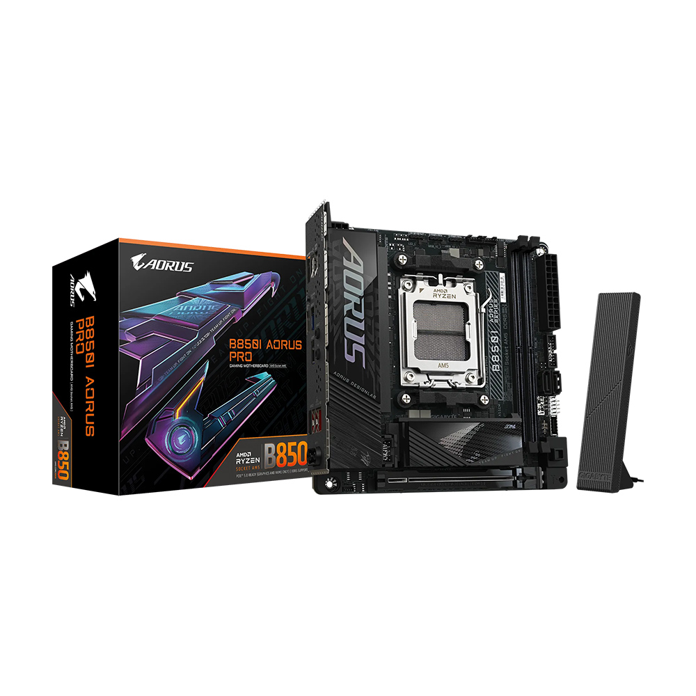 Материнская плата Gigabyte B850I AORUS PRO, AM5, DDR5, Wi-Fi
Материнская плата Gigabyte B850I AORUS PRO, AM5, DDR5, Wi-Fi