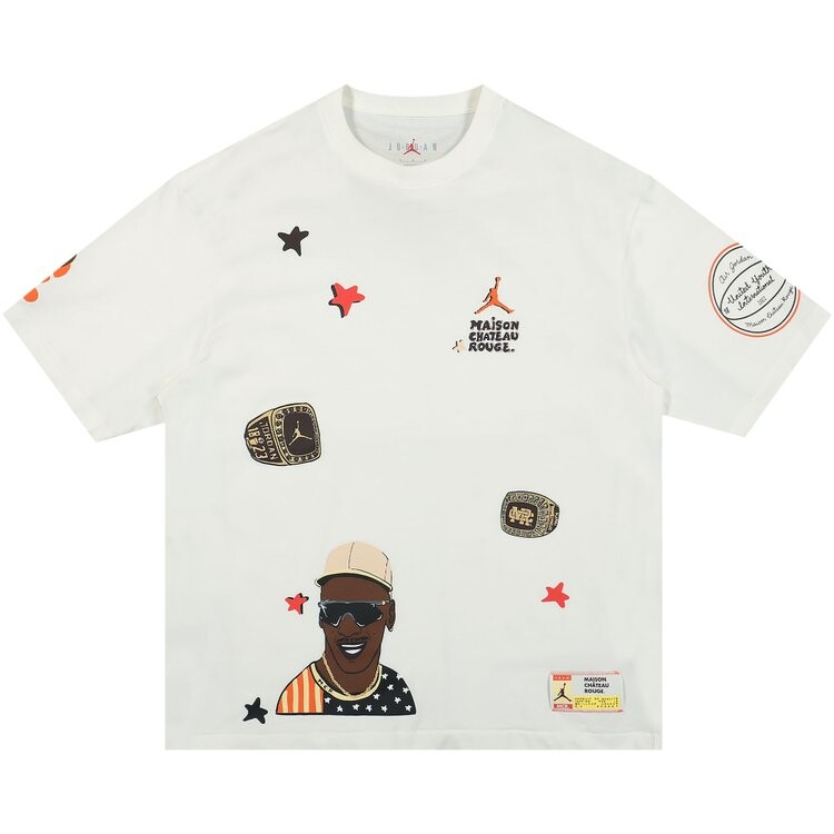 Футболка Air Jordan x Maison Château Rouge AJ2 Tee 'Sail', белый
Футболка Air Jordan x Maison Château Rouge AJ2 Tee 'Sail', белый