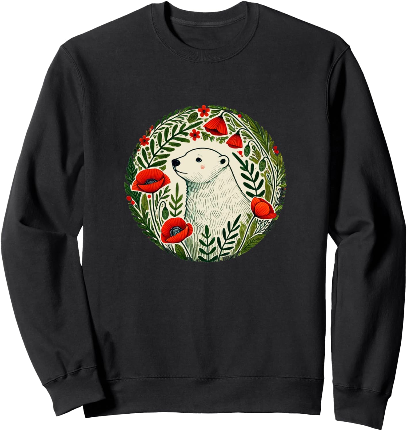 Изображение белого медведя, милый белый медведь, толстовка с цветочным принтом Vintage Polar Bears Loves Snugg
Изображение белого медведя, милый белый медведь, толстовка с цветочным принтом Vintage Polar Bears Loves Snugg