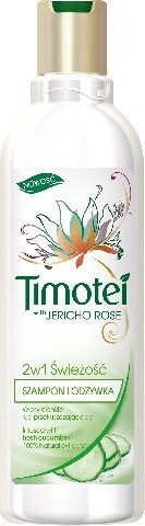Тимотей, Свежесть, Шампунь для волос 2в1 Огурец, 400 мл, Timotei
Тимотей, Свежесть, Шампунь для волос 2в1 Огурец, 400 мл, Timotei
