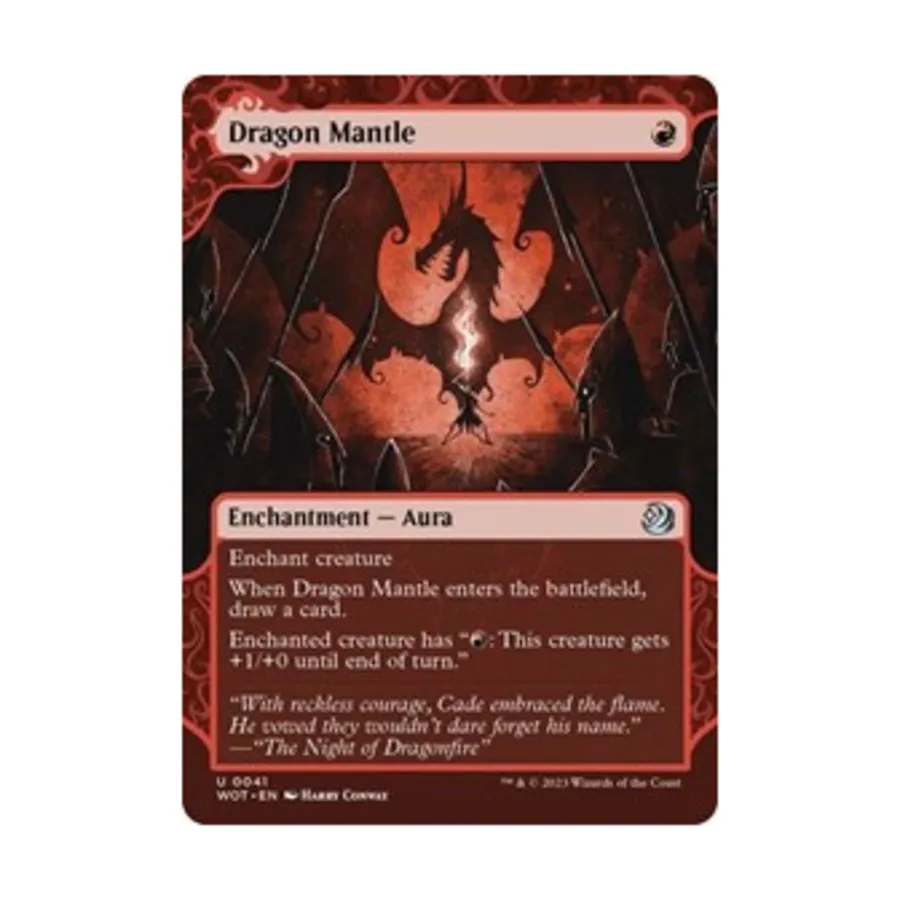 CCG Мантия Дракона (U), MTG - Wilds of Eldraine: Enchanting Tales
CCG Мантия Дракона (U), MTG - Wilds of Eldraine: Enchanting Tales