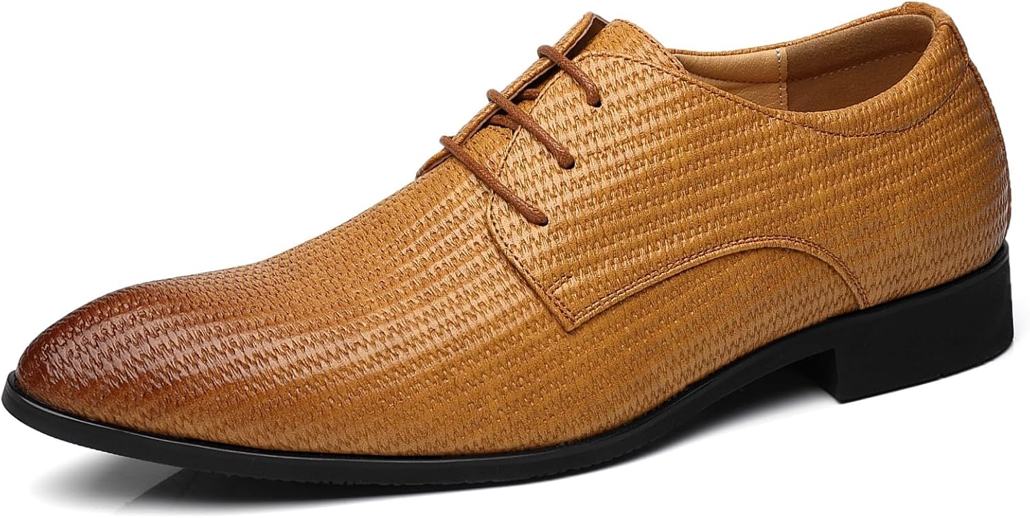 Мужские туфли из искусственной лакированной кожи с блестками, вечерние с кружевами, формальные оксфорды Haza Pairs, желтый
Мужские туфли из искусственной лакированной кожи с блестками, вечерние с кружевами, формальные оксфорды Haza Pairs, желтый