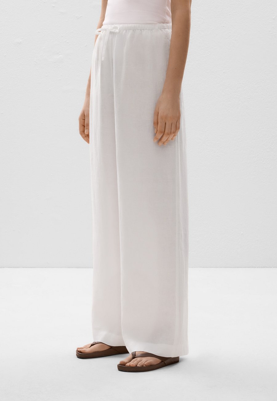 Брюки OYSHO LINEN STRAIGHT-LEG, White
Брюки OYSHO LINEN STRAIGHT-LEG, White