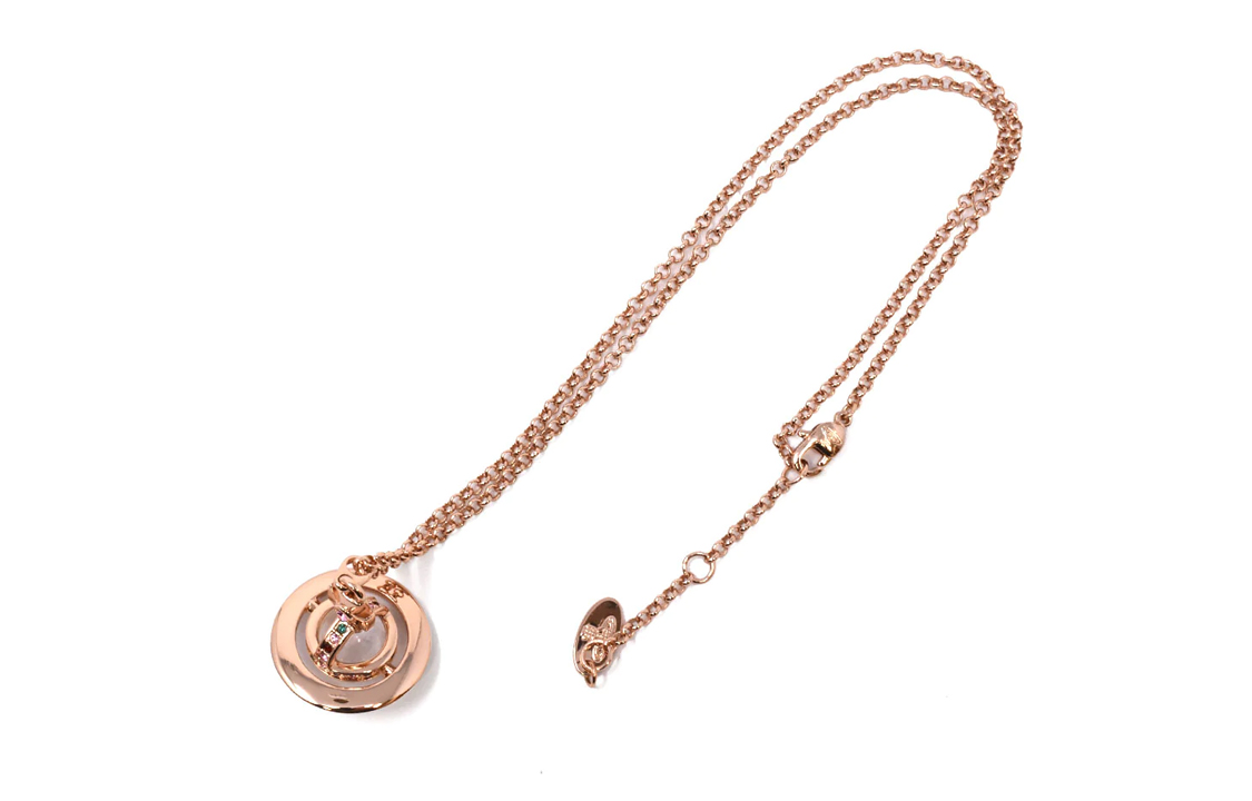 Vivienne Westwood Латунное ожерелье для женщин Rose Gold
Vivienne Westwood Латунное ожерелье для женщин Rose Gold