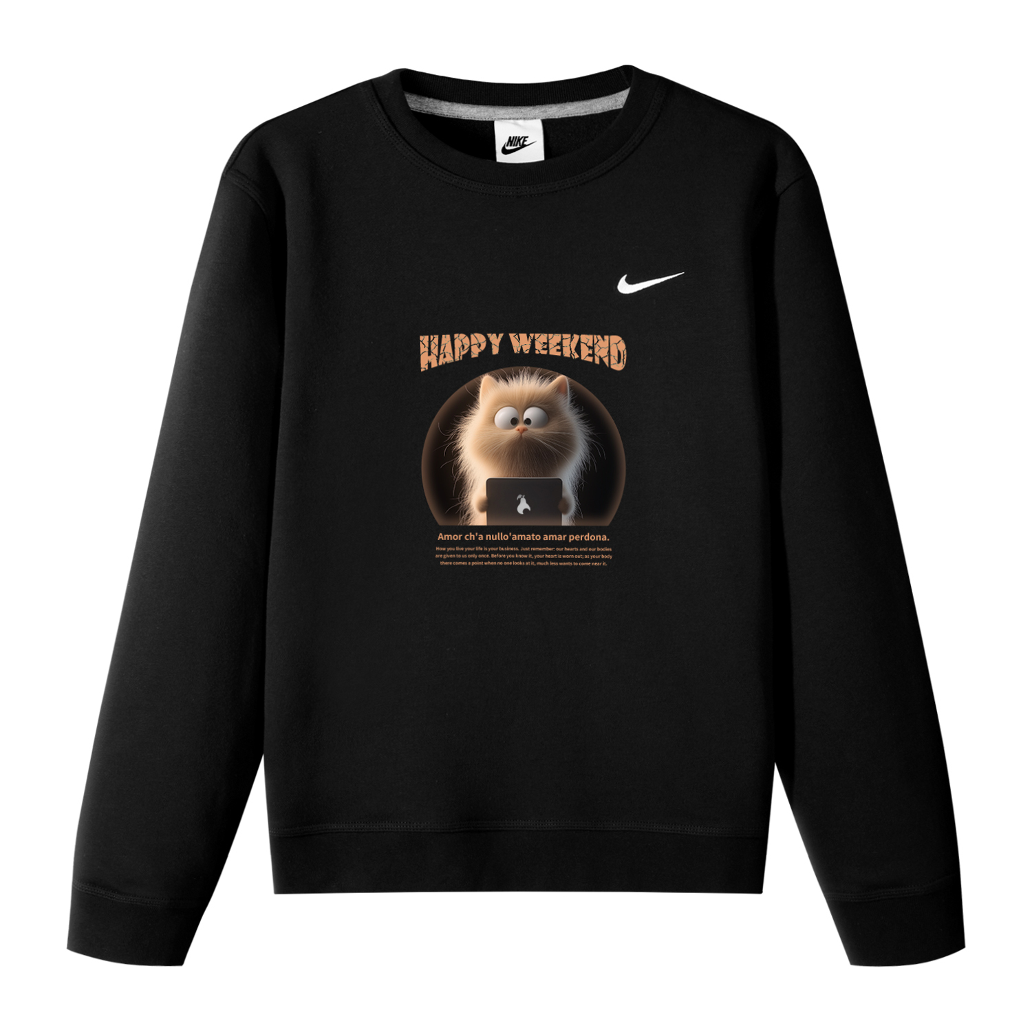 Nike Свитшот унисекс черный
Nike Свитшот унисекс черный