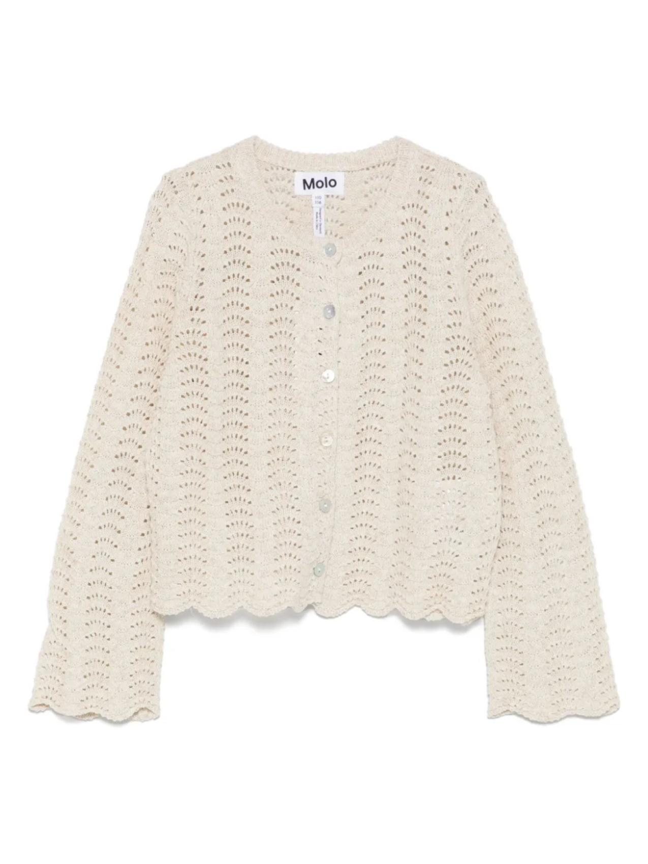 Кардиган на пуговицах Molo, нейтральный
Кардиган на пуговицах Molo, нейтральный