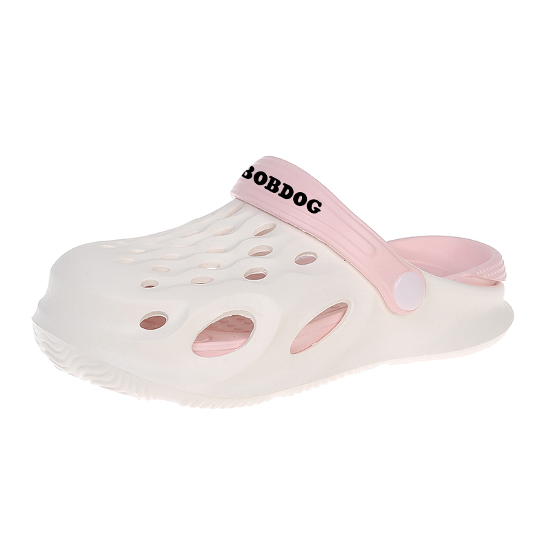 Детские тапочки из нескользящей, износостойкой и дышащей ткани BOBDOG, белый/розовый
Детские тапочки из нескользящей, износостойкой и дышащей ткани BOBDOG, белый/розовый