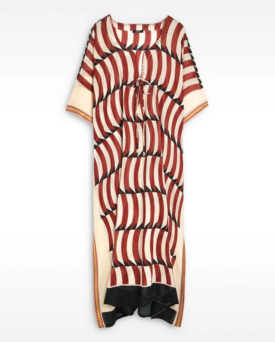 Женский кафтан 100% хлопок длинный с принтами Parfois, многоцветный
Женский кафтан 100% хлопок длинный с принтами Parfois, многоцветный