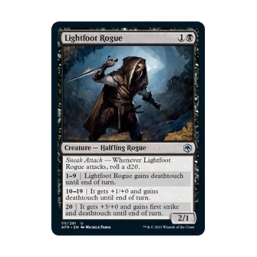 CCG Легконогий разбойник (U), MTG - Adventures in the Forgotten Realms
CCG Легконогий разбойник (U), MTG - Adventures in the Forgotten Realms