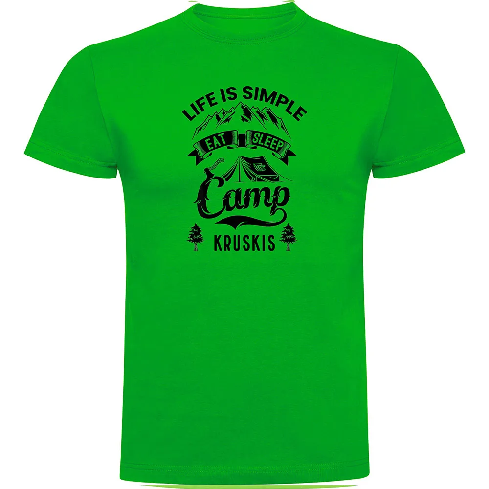 Футболка с коротким рукавом Kruskis Life Is Simple, зеленый
Футболка с коротким рукавом Kruskis Life Is Simple, зеленый