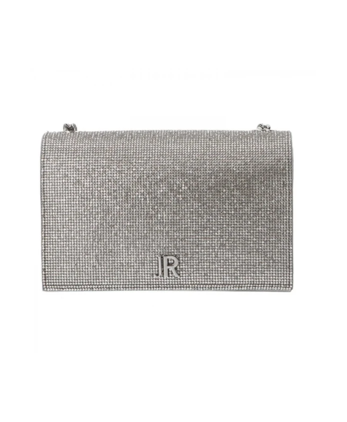 Серебряная сумка через плечо, элегантный стиль. John Richmond, серый
Серебряная сумка через плечо, элегантный стиль. John Richmond, серый