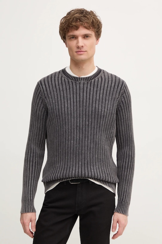 Хлопковый свитер Samsoe Samsoe, серый
Хлопковый свитер Samsoe Samsoe, серый