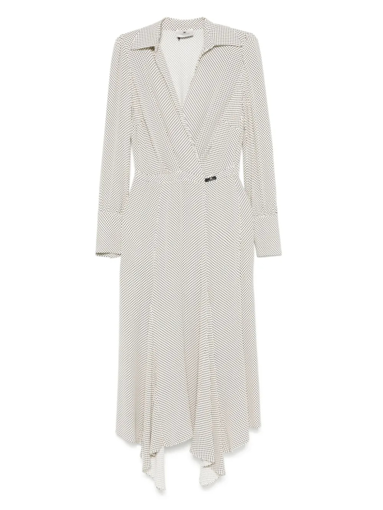 Elisabetta Franchi платье миди в горох, нейтральный
Elisabetta Franchi платье миди в горох, нейтральный