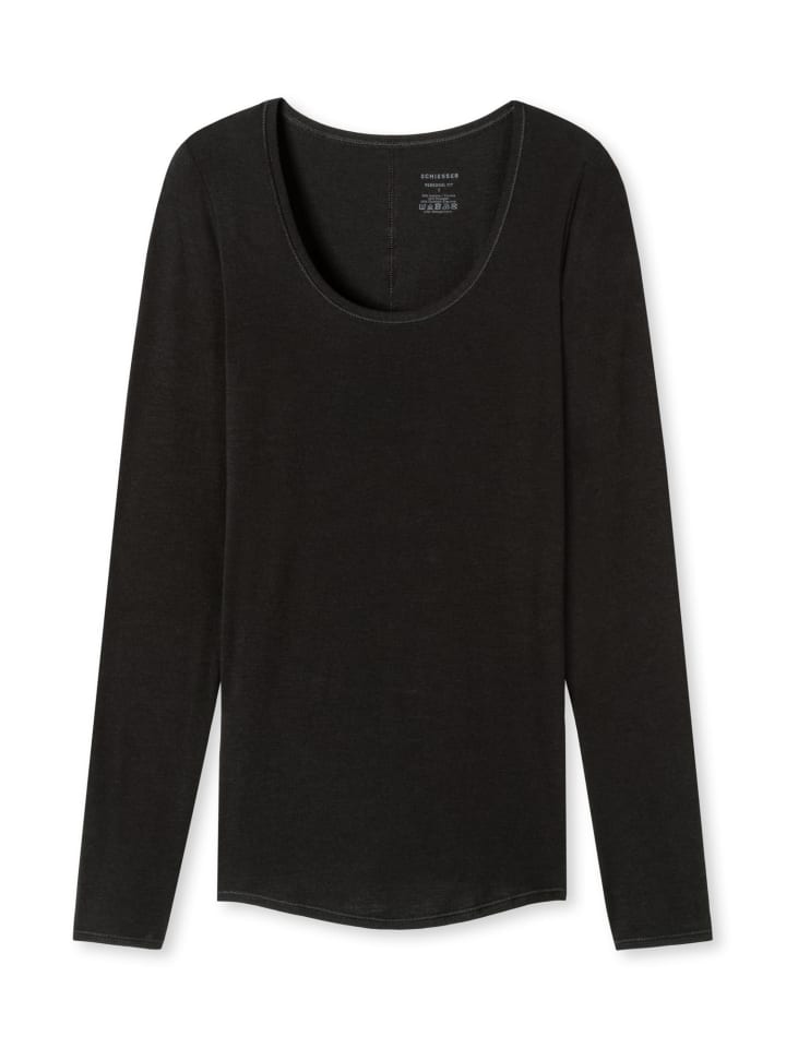 Лонгслив Schiesser Longsleeve Personal Fit, черный
Лонгслив Schiesser Longsleeve Personal Fit, черный