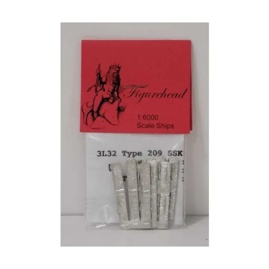 Тип 209/1, Тип 1300 и TR1700, Figurehead Ships - WWII Ships - Assorted (1:6000) (Noble Miniatures)
Тип 209/1, Тип 1300 и TR1700, Figurehead Ships - WWII Ships - Assorted (1:6000) (Noble Miniatures)