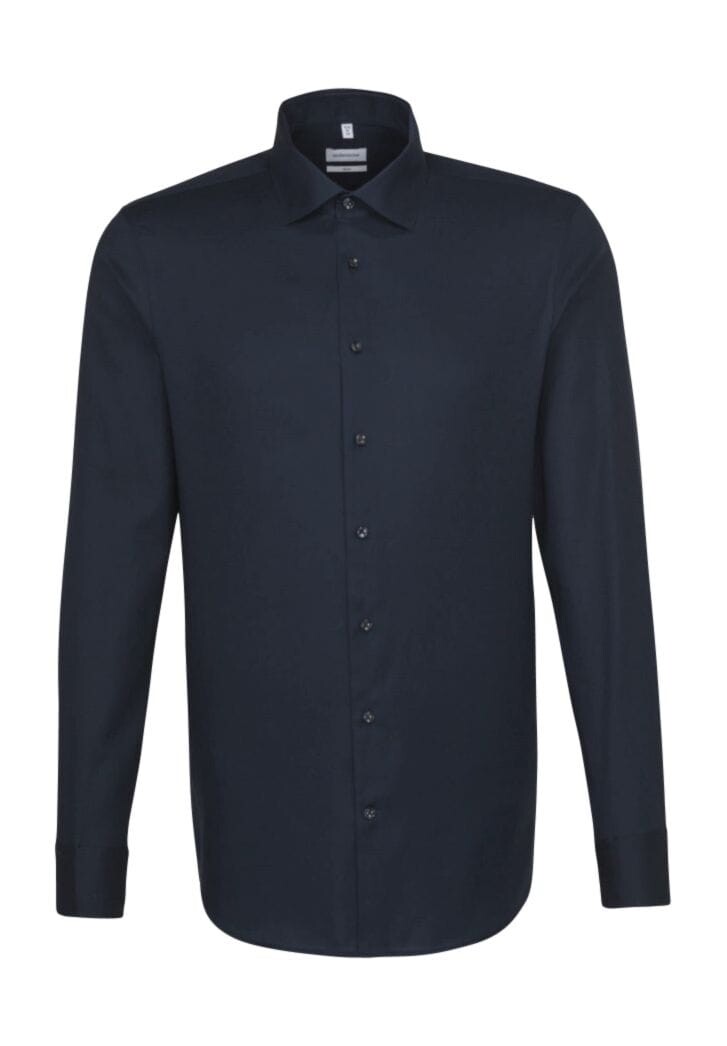 Деловая рубашка, воротник Кент, приталенный крой, мужская seidensticker, темно-синий
Деловая рубашка, воротник Кент, приталенный крой, мужская seidensticker, темно-синий