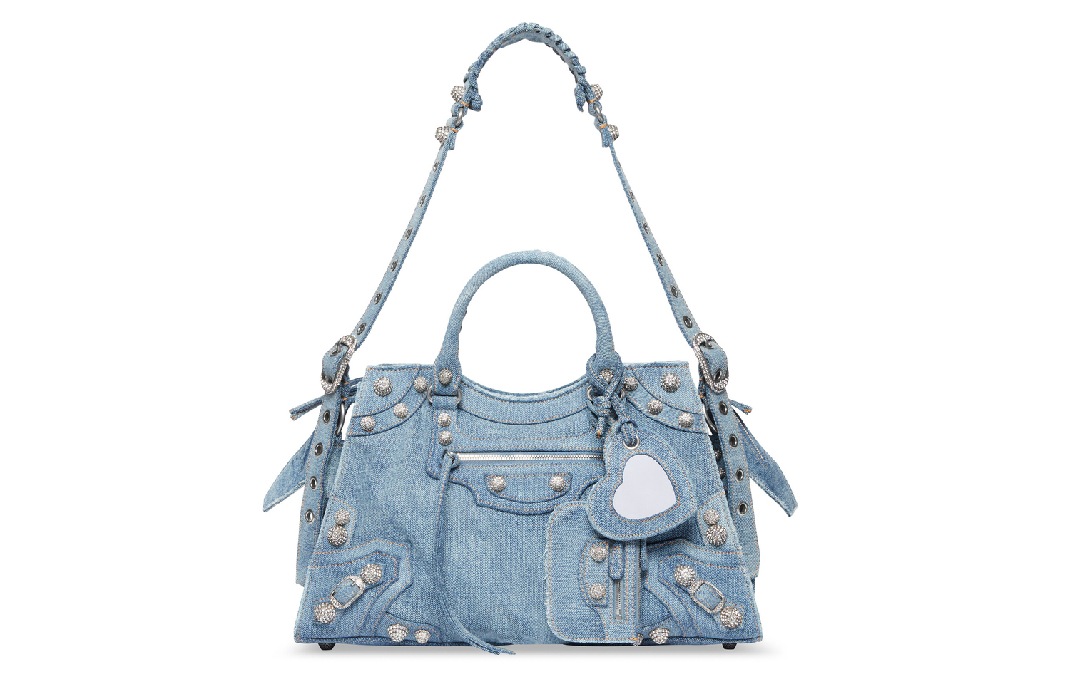 Нео Кагол городская джинсовая сумка через плечо Balenciaga
Нео Кагол городская джинсовая сумка через плечо Balenciaga