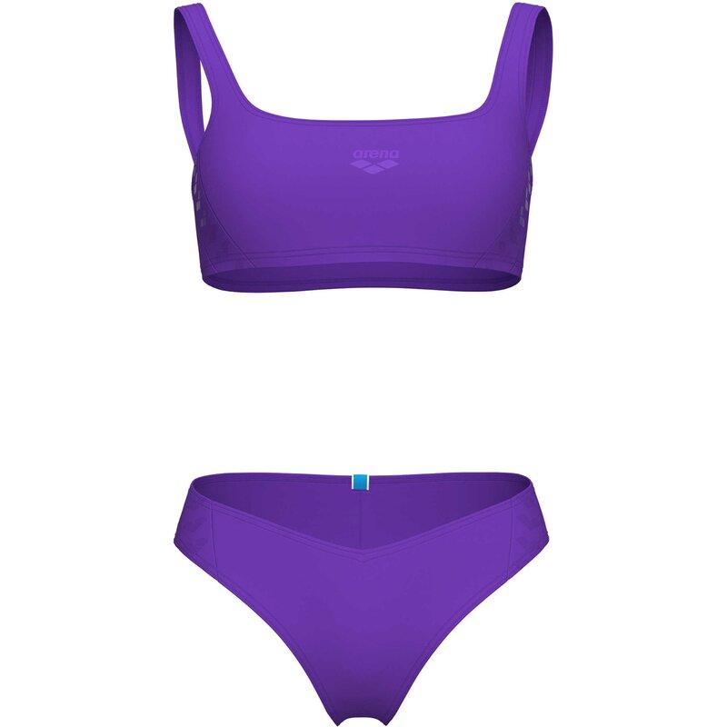 Купальник-Бикини в полоску Arena, фиолетовый
Купальник-Бикини в полоску Arena, фиолетовый