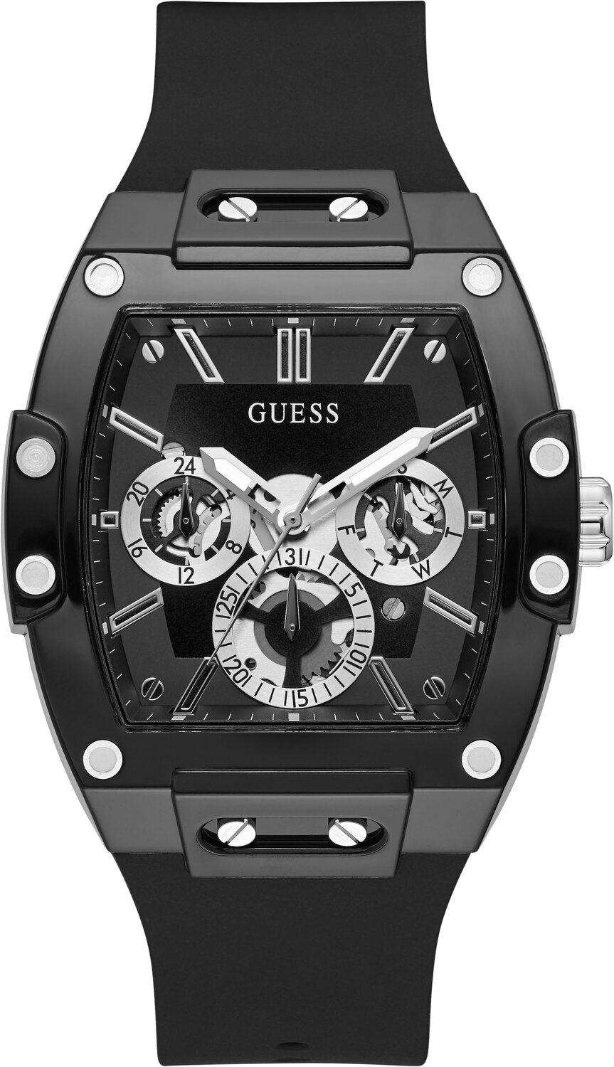 GUESS Часы Analog 'PHOENIX' в черном цвете
GUESS Часы Analog 'PHOENIX' в черном цвете