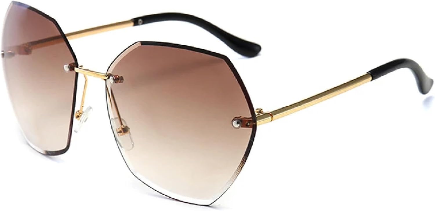 Винтажные роскошные солнцезащитные очки Polygon без оправы для женщин и мужчин, модный тренд, панк, для отдыха на природе, летних путешествий, защита от УФ-излучения UV400 TKKTLLT, Gold Gradient Tea
Винтажные роскошные солнцезащитные очки Polygon без оправы для женщин и мужчин, модный тренд, панк, для отдыха на природе, летних путешествий, защита от УФ-излучения UV400 TKKTLLT, Gold Gradient Tea