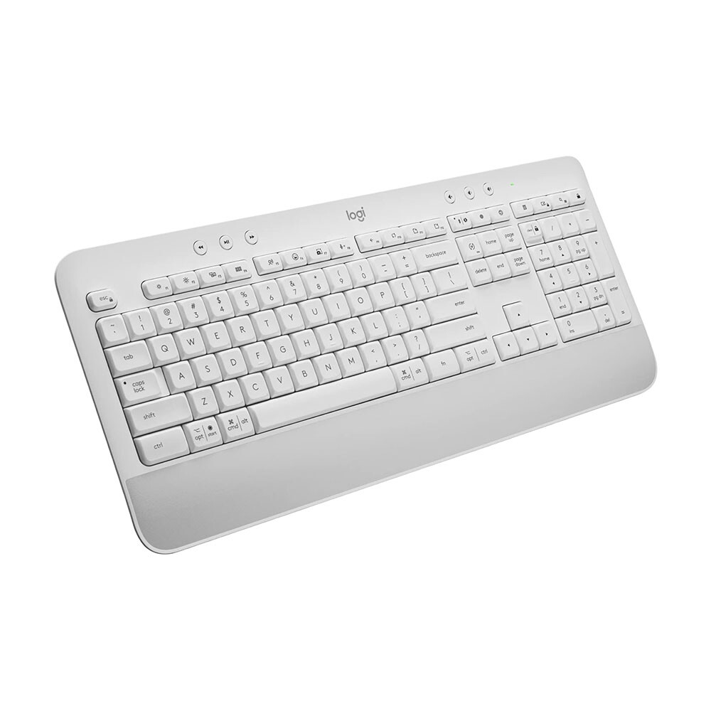 Беспроводная клавиатура Logitech Signature K650, белый, английская раскладка
Беспроводная клавиатура Logitech Signature K650, белый, английская раскладка