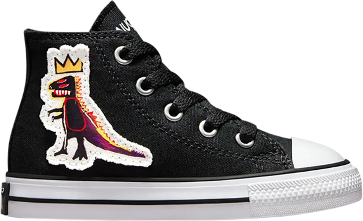 Кроссовки Converse Jean-Michel Basquiat x Chuck Taylor All Star High TD Pez Dispenser, черный 
Кроссовки Converse Jean-Michel Basquiat x Chuck Taylor All Star High TD Pez Dispenser, черный