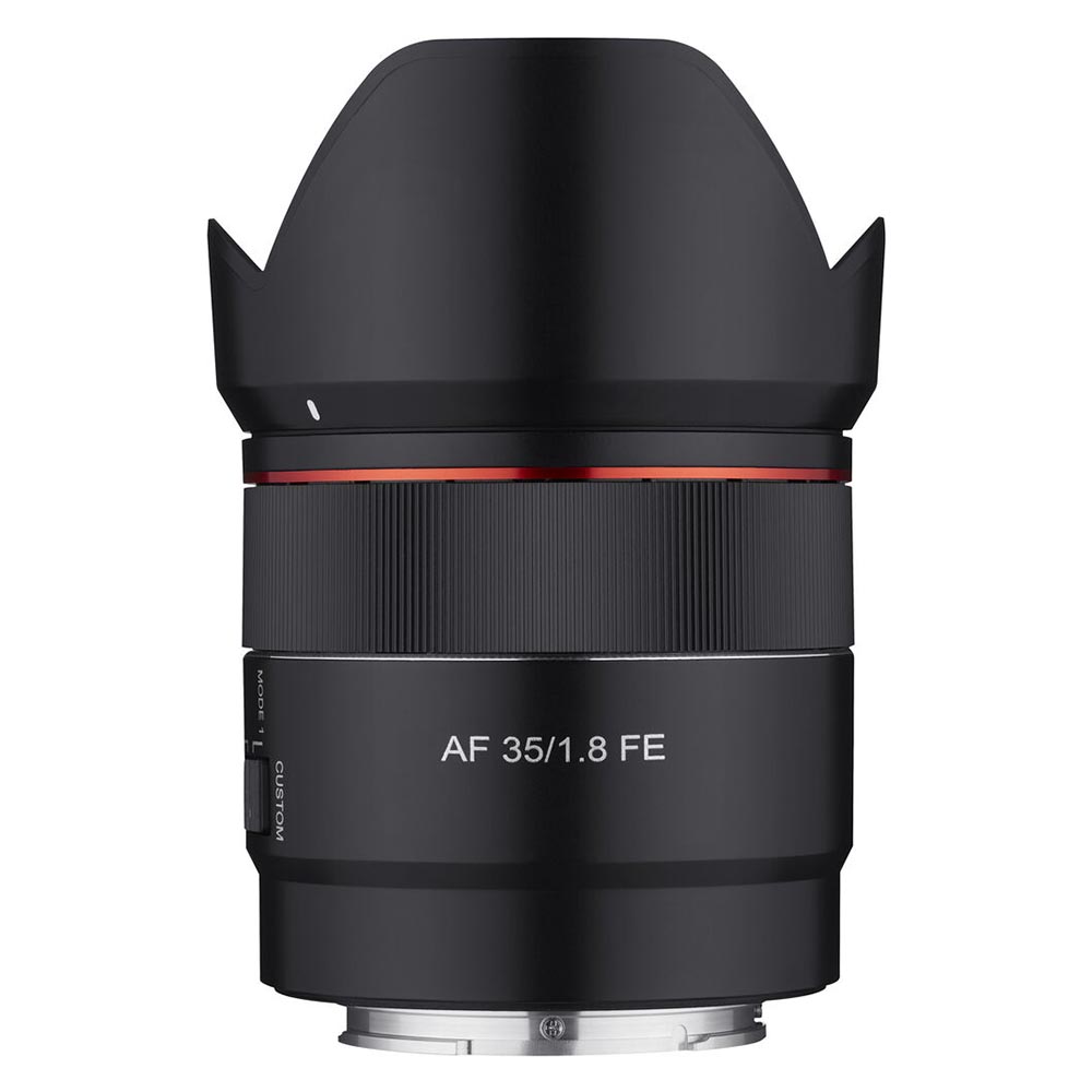 Объектив Rokinon AF 35mm f/1.8 UMC FE, Sony E Mount, черный
Объектив Rokinon AF 35mm f/1.8 UMC FE, Sony E Mount, черный