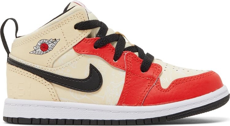 Кроссовки Air Jordan 1 Mid SS TD Dunk Contest, кремовый
Кроссовки Air Jordan 1 Mid SS TD Dunk Contest, кремовый