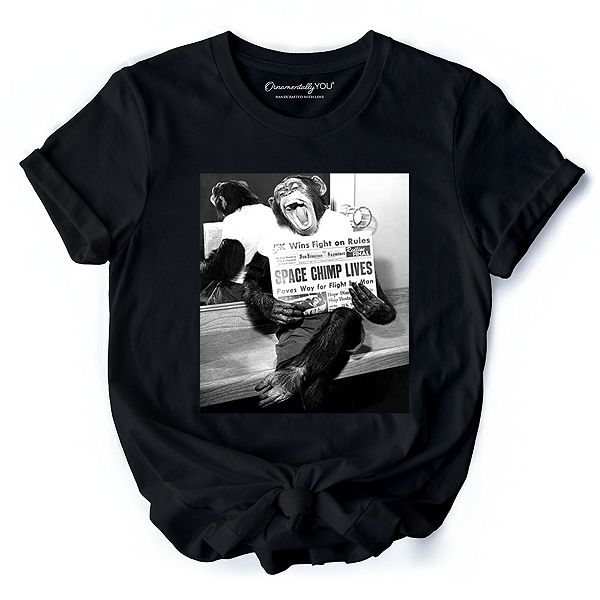 Футболка Ham the space chimp, историческая ретро-футболка NASA с обезьяной Ornamentallyyou
Футболка Ham the space chimp, историческая ретро-футболка NASA с обезьяной Ornamentallyyou