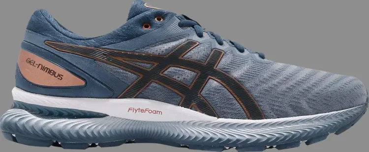 Кроссовки gel nimbus 22 'graphite grey' Asics, синий
Кроссовки gel nimbus 22 'graphite grey' Asics, синий