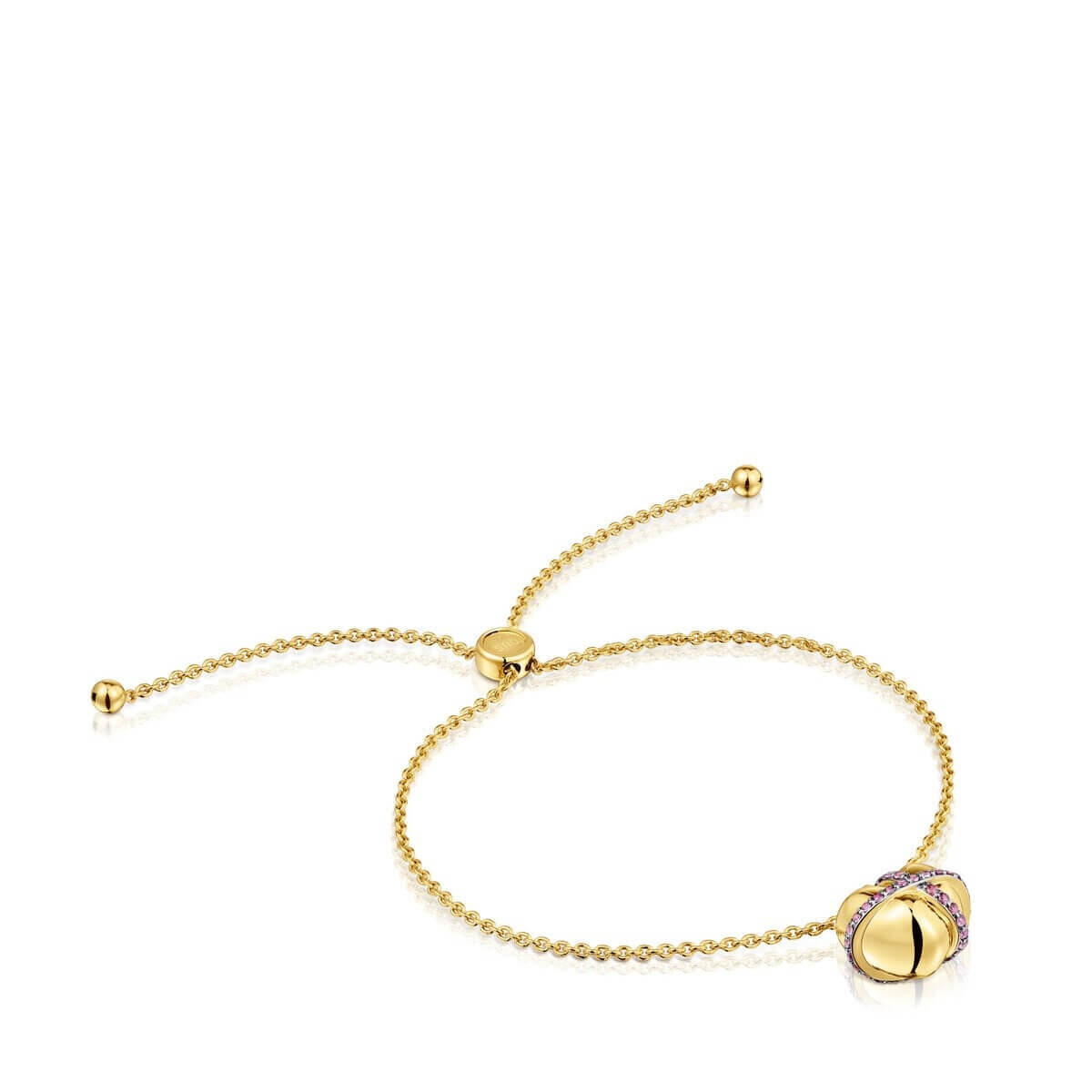 Браслет-цепочка Tous Lligat 18kt Gold-Plated Silver Heart With Rhodolite, позолоченное серебро
Браслет-цепочка Tous Lligat 18kt Gold-Plated Silver Heart With Rhodolite, позолоченное серебро