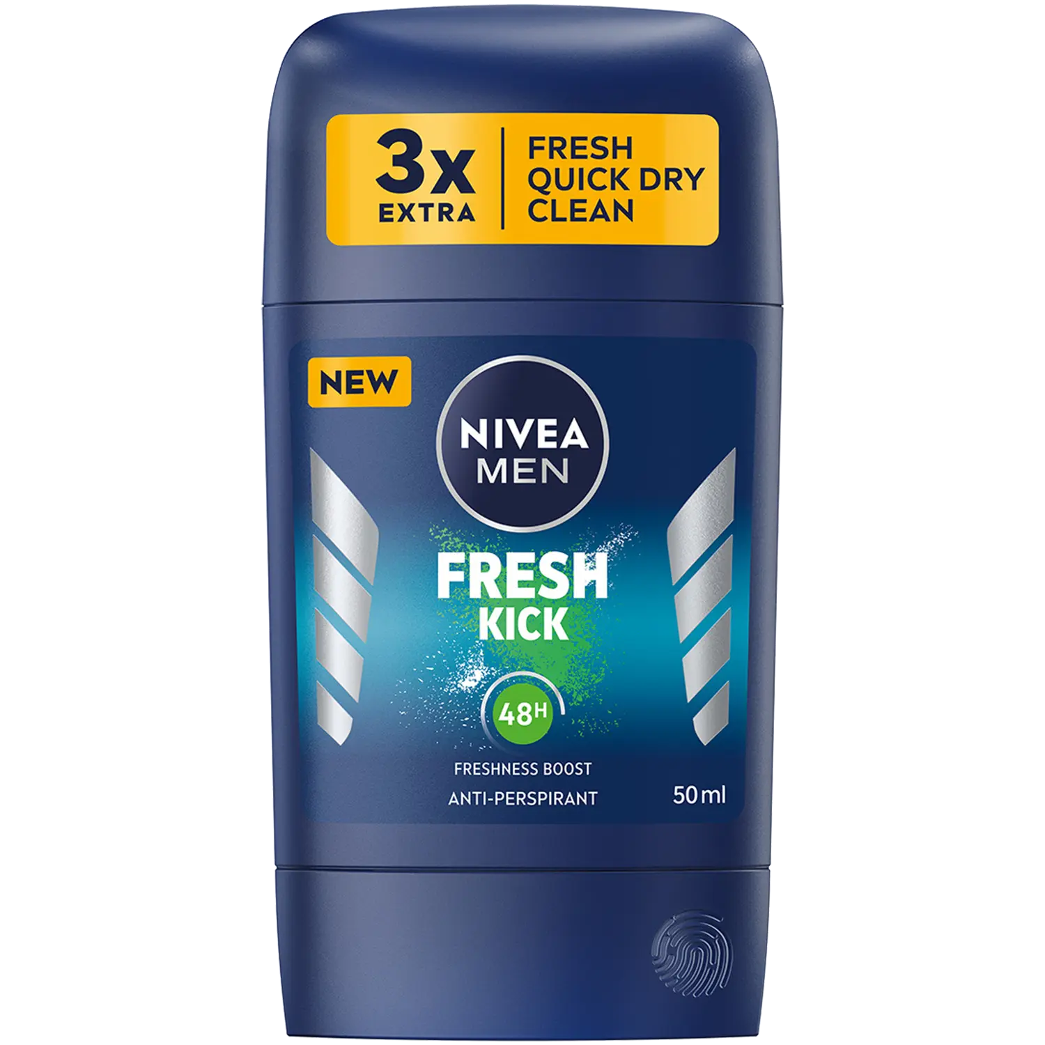Nivea Men Fresh Kick мужской стик-антиперспирант, 50 мл
Nivea Men Fresh Kick мужской стик-антиперспирант, 50 мл