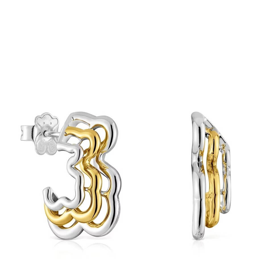 Серьги Tous Bickie Small Two-tone Triple Bear, серебро с 18-каратным золотым покрытием
Серьги Tous Bickie Small Two-tone Triple Bear, серебро с 18-каратным золотым покрытием