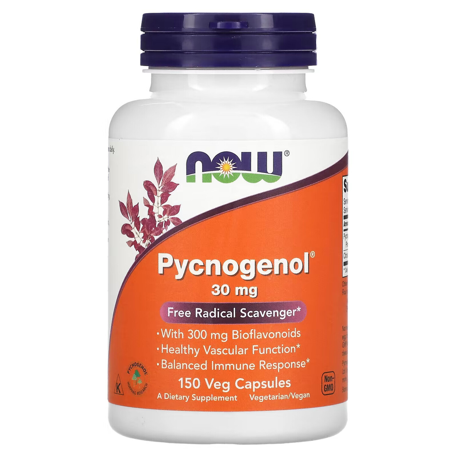 NOW Foods, Pycnogenol, пикногенол, 30 мг, 150 вегетарианских капсул
NOW Foods, Pycnogenol, пикногенол, 30 мг, 150 вегетарианских капсул