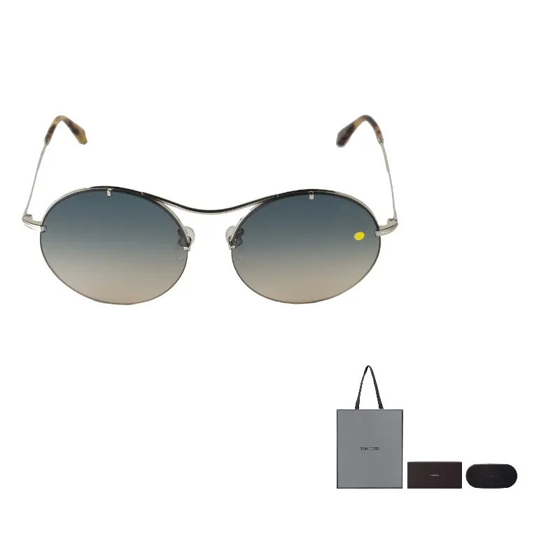 TOM FORD Металлические круглые солнцезащитные очки унисекс, Gold
TOM FORD Металлические круглые солнцезащитные очки унисекс, Gold