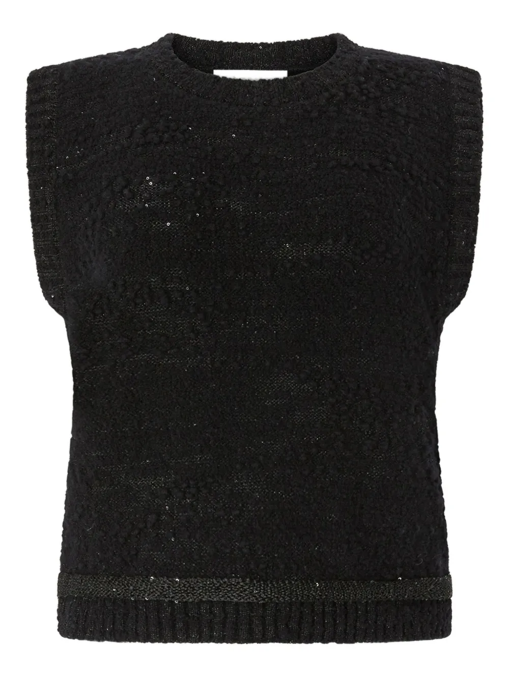 Топ с пайетками Genny, черный
Топ с пайетками Genny, черный