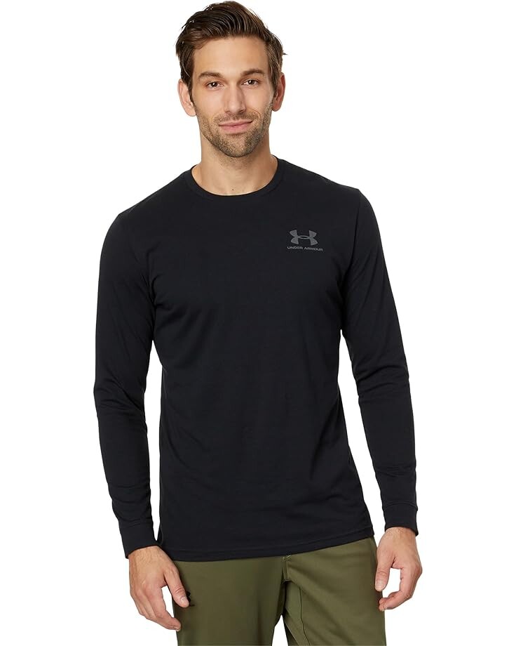 Лонгслив Under Armour Sportstyle Left Chest Long Sleeve, черный
Лонгслив Under Armour Sportstyle Left Chest Long Sleeve, черный