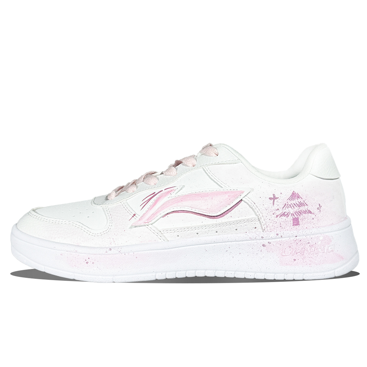 LiNing Pontoon Boats амортизирующие износостойкие дышащие низкие кроссовки для скейтбординга мужские Li-Ning, розовый
LiNing Pontoon Boats амортизирующие износостойкие дышащие низкие кроссовки для скейтбординга мужские Li-Ning, розовый